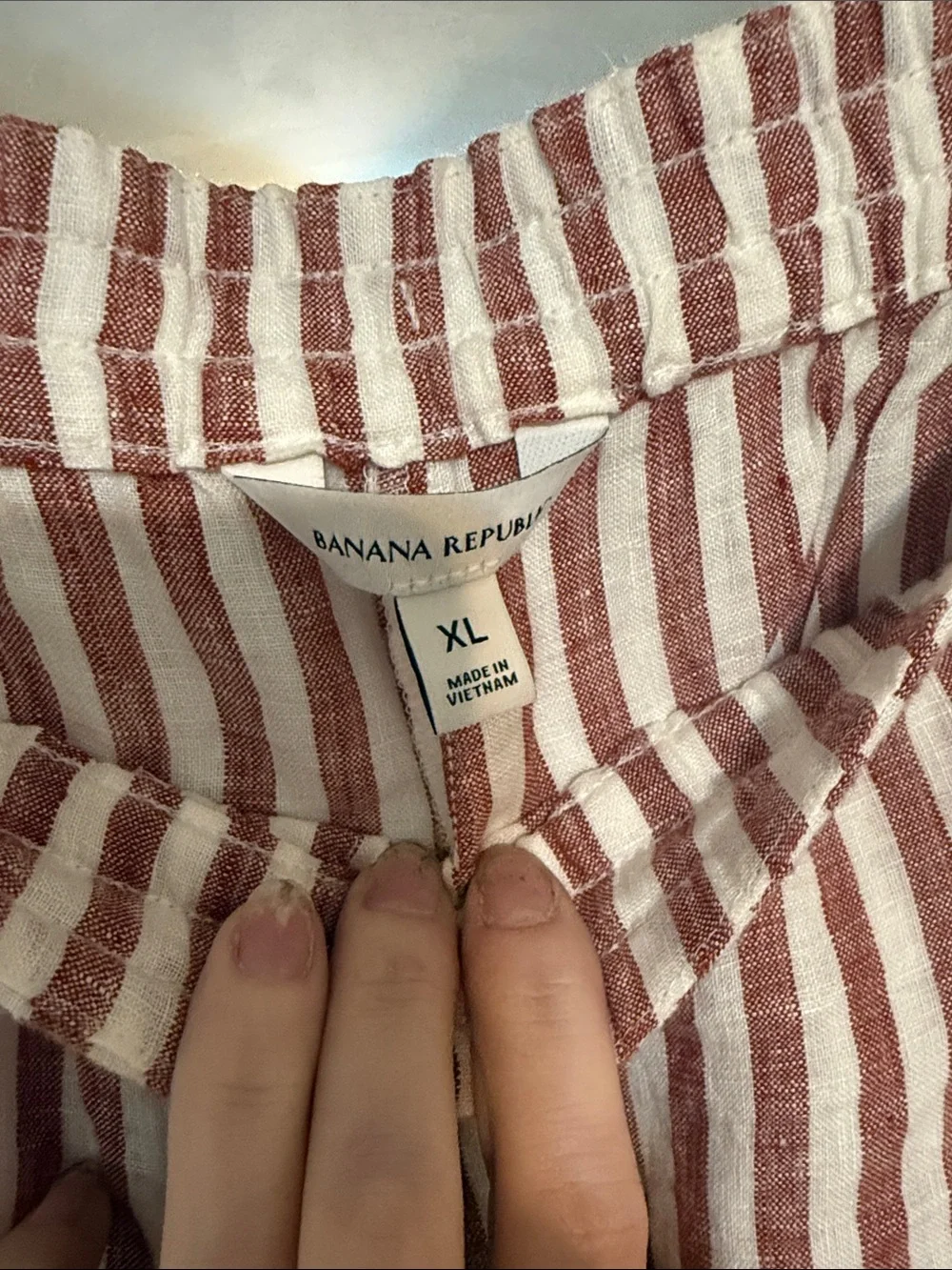 Banana Republic rusty red